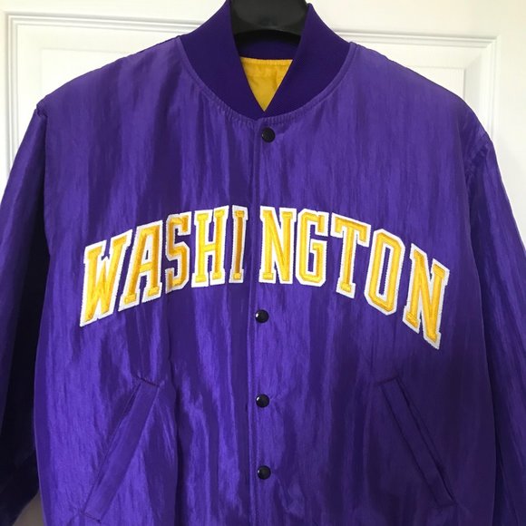 STARTER Other - Starter Vintage L Washington Huskies Bomber Jacket